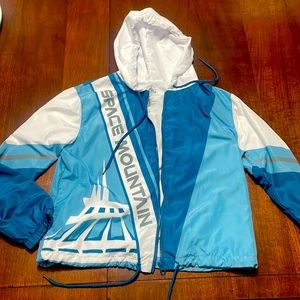 Authentic Disney Parks Space Mountain Windbreaker Jacket